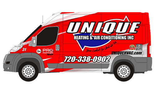Unique heating & air new van